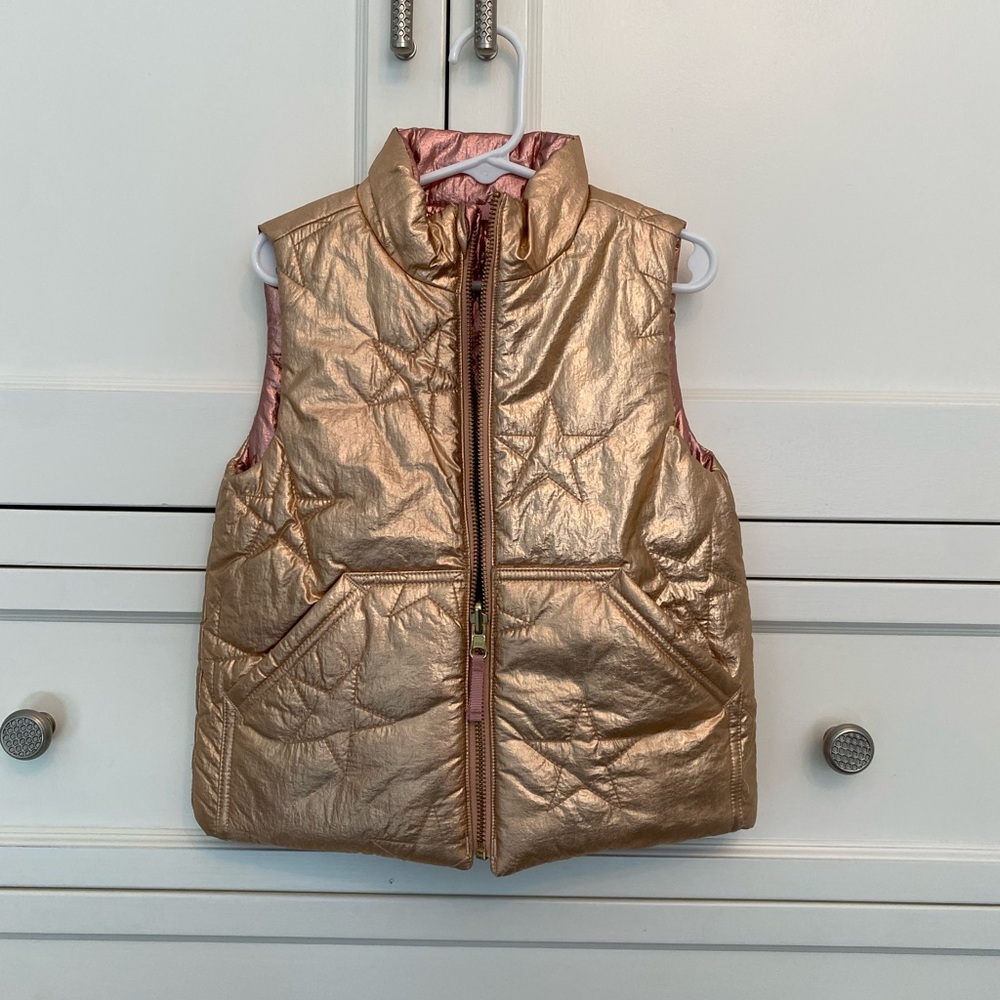 Crewcuts Size 4-5 Reversible Girls Vest